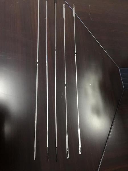 Weaving Flat Stainless Steel Heald Flat Heddle Wire Main Parts Of Rapier Loom