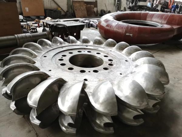 Cheap Efficiency Brushless Pelton Turbine Generator 100kw-50mw Power Output IP54 Protection Grade for sale