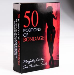 China Custom CMYK Printing Matt Finished 50 Sexual Positions Cards on sale
