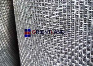 Electric Galvanized Woven Wire Mesh Used In Chemical Industry / Filtration