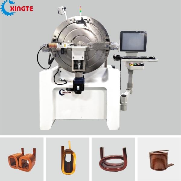 Cheap Automated Flat Copper Wire Coil Winding Machine 220v 50/60HZ for sale