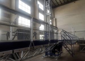Building Cleaning Mast Climbing Work Platform Building Construction Equipment