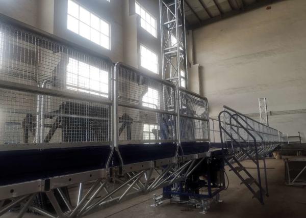 Cheap Building Cleaning Mast Climbing Work Platform Building Construction Equipment for sale