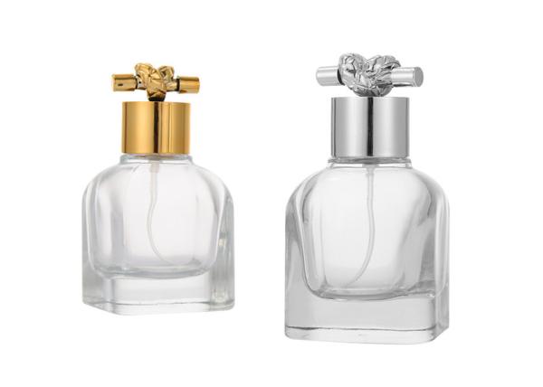 Cheap 50ml Portable Empty Perfume Bottles , Travel Refillable Perfume Bottle for sale