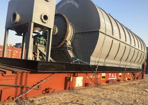 Small Scale Pyrolysis Plastic To Oil Pyrolysis 500kg Machine Fast Installation