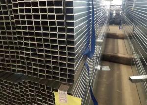 No Burr EN10219 Rectangular Hot Dipped Galvanized Steel Pipe