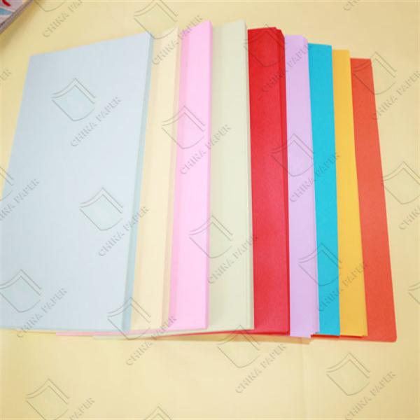 Cheap Custom Colored Offset Printing Paper Various Color DIY Color Paper Color Board for sale