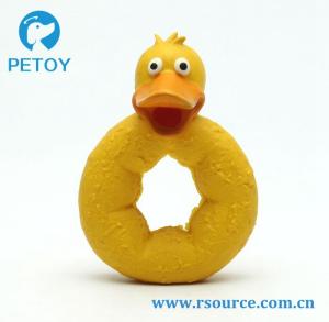 Best Lovely Latex Yellow pet duck interactive dog toy wholesale