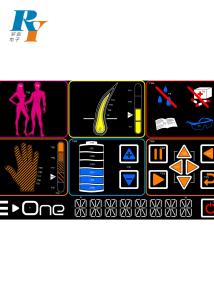 LED Backlight 3.3V VA LCD Display 7 Segment 8 Digit Silk Screen 1/3 Bias