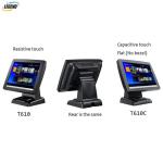 15'' Touch Screen Pos Computer System Capacitive Optional With Barcode Scanner