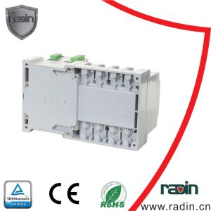 Manual ATS Transfer Switch White Black LCD Control For Portable Generator