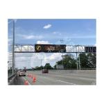 12000 Brightness Fixed Variable Message Sign with Refresh Rate 120Hz and Design