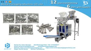 Best Screw nails counting packaging machine with warning light wholesale