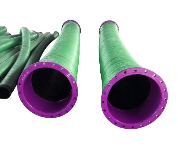 Cheap Synthetic Fabric Flex Rubber Mining Hose 10-22 Bar For Transporting Slurries for sale