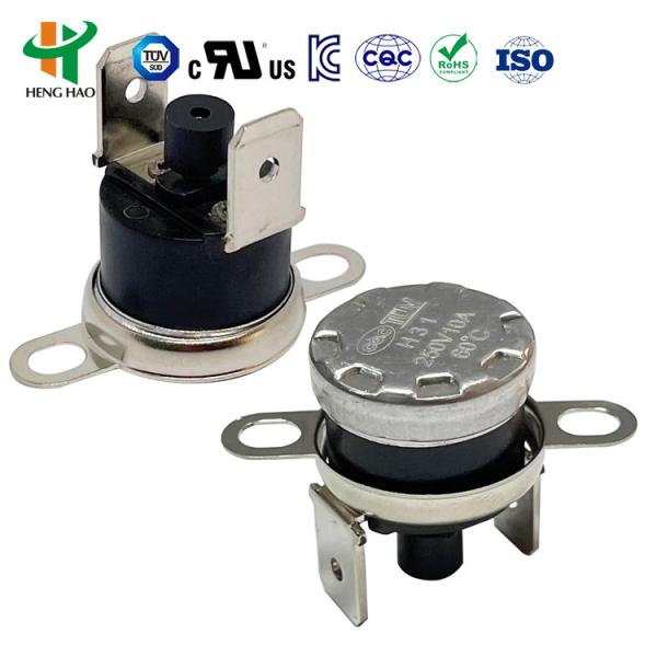Cheap Temperature Switch Thermostat  Auto Reset Thermal Fuse Temperature Controlled Switch for sale