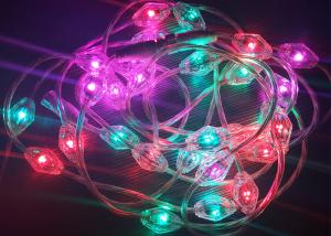 China 360 Degrees RGB Curtain Lights Wide Viewing Angle LED String Lights Outdoor on sale