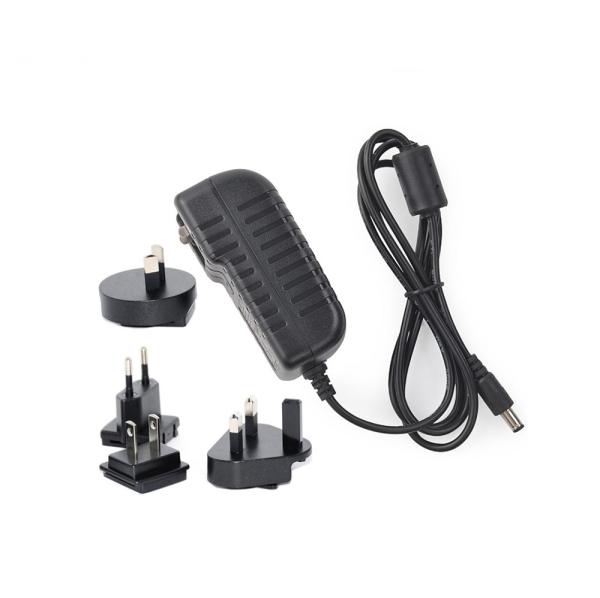 Cheap AC DC Interchangeable Plug Power Adapter 18w 12v With 3 Years Warranty for sale