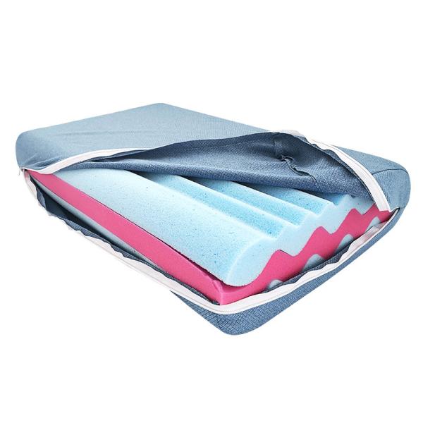 Cheap 4 Layer Adjustable Memory Foam Wave Pillow Shoulder And Neck Support\ for sale