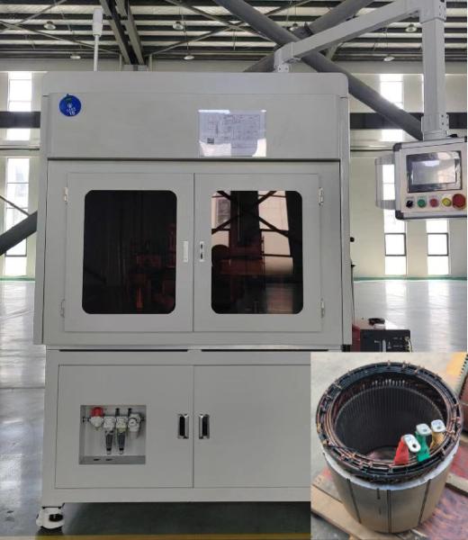 Cheap 370mm Stator Fan DC Motor Welding Machine PLC Program Customized for sale
