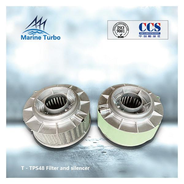 Cheap Single Stage Mixed Flow Turbo Silencer T- TPS48 for sale