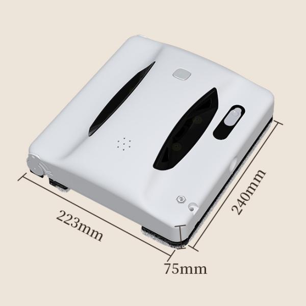 Cheap Efficient Cleaning Performance Robot Window Cleaner With 650mAh Battery Capacity for sale