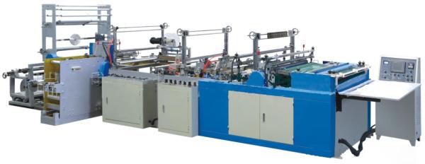 Cheap Draw Tape Automatied Garbage Bag Making Machine for Overlap / Perforation Bag on Roll no Core for sale