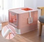 PSM Foldable Cat Litter Box Custom Large Space Eco Friendly Cat Toilet