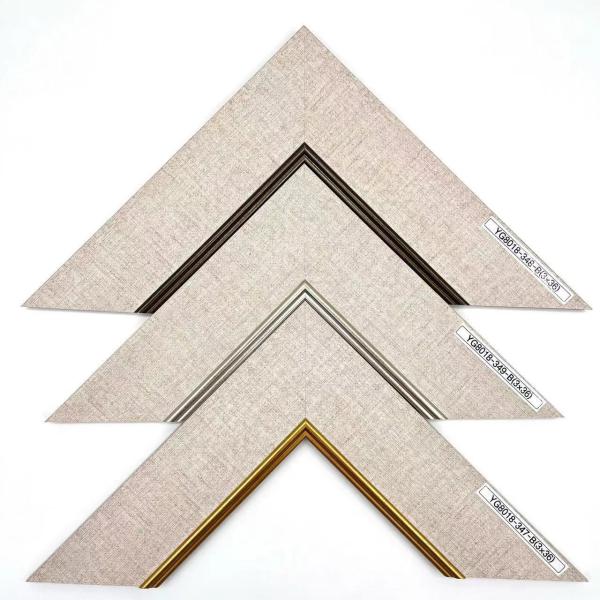 Cheap Custom Design PS Frame Moulding Digital Printing picture frames for canvas paintings for sale