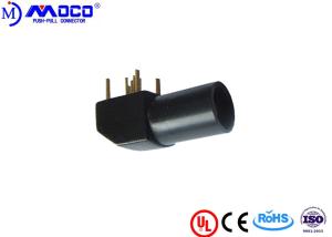 Best Durable M12 Connector 4 Pin With 90° Socket , Printed Circuit Push Pull Connectors wholesale