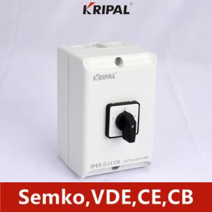 Best IP65 PC Electrical Changeover Cam Switch Waterproof 4P 230-440V wholesale