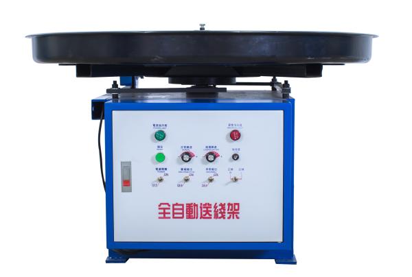 Cheap Short Lines Warning Wire Decoiler 400kg Loading , Max Speed Of Table 100rpm for sale
