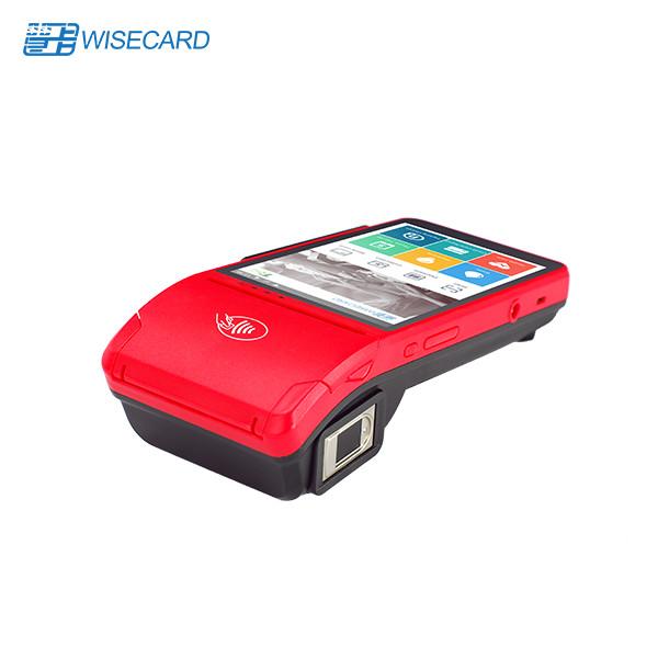 Cheap Touch Screen Android POS Terminal , WCT-S8 Fingerprint POS Machine for sale