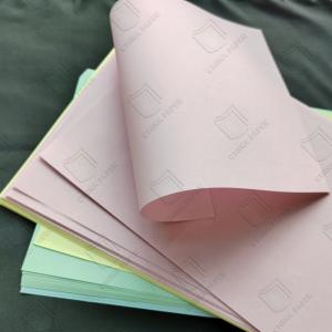 China Hot Selling POS Printer Carbonless Paper Non Carbon Paper Virgin Wood Pulp NCR Paper for Printing on sale