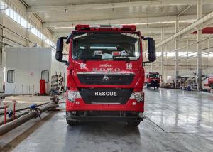 CIMC 6x4 Drive Foam Pumper Water Tanker Fire Trucks with 65m Discharge Range