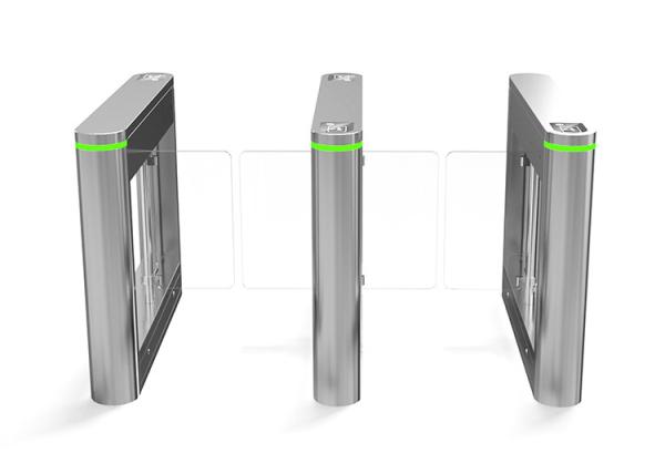 Cheap Push Button Swing Arm Turnstile Security Access Control Turnstile Wireless Remote Control for sale