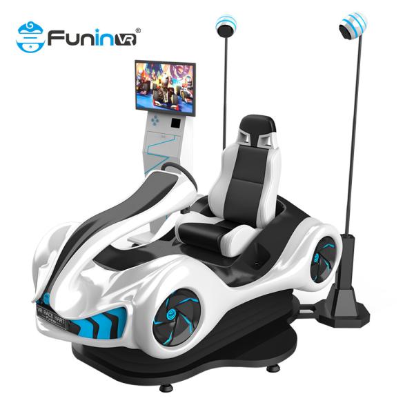 Cheap 9dvr  race games machine VR Karting Racing Car Game Machine with VR Helmet for sale