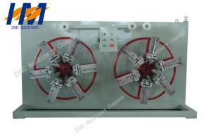 Double Disk Pipe Coiler Machine High Automation PLC Servo Controlled