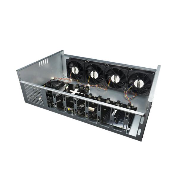 Cheap BTC ETH GPU Mining Rig Machine AMD A68 Chipset 8 GPU Mining Case for sale