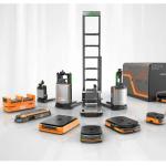 Mobile AGV Robot Q2L-300A With CNGBS Cobot Robot For Automated Material Handling