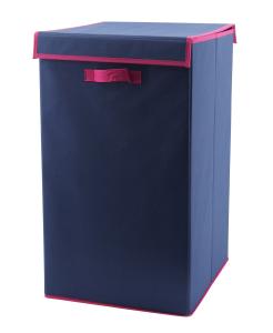 China Attached Handles Soft Closet Organizer , Foldable Storage Box With Lid on sale