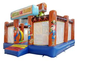 Best Outdoor Playground Inflatable Obstacle Course Bouncer For Commercial Event wholesale