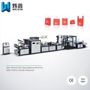 Best 5 - in - 1 Automatic Non Woven Bag Making Machine / Auto Non Woven Fabric Machinery wholesale