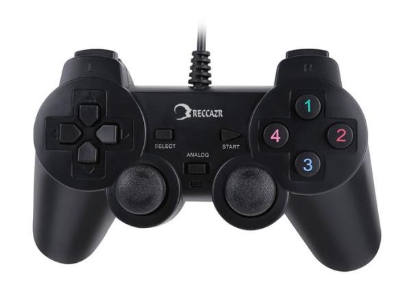 Cheap Double Shock Game Controller Gamepad Joypad Sweat Resistant Ergonomic Design for sale