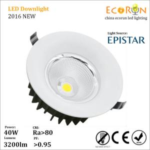 China 70mm 95mm 115mm cutout cob led downlight 10w 15w 20w dimmable led cob downlight on sale