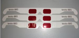 Best 3D Red Decoder Glasses With Paper Frame , Disposable 3D Glasses wholesale