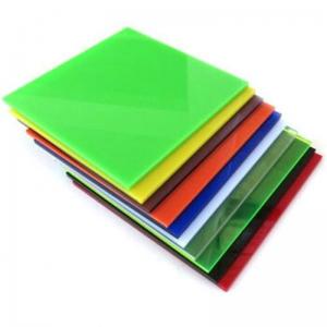 China 3mm Around 600mmx300mm Grey Lime Green PMMA Sheets Colored Cast Acrylic Sheet on sale