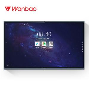 Best Big Screen Infrared Interactive Whiteboard 10 Points Interactive LED Panel wholesale