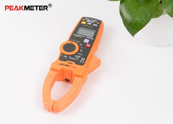 Cheap Large Range True Rms Clamp Meter , Commercial Electric Digital Clamp Meter for sale
