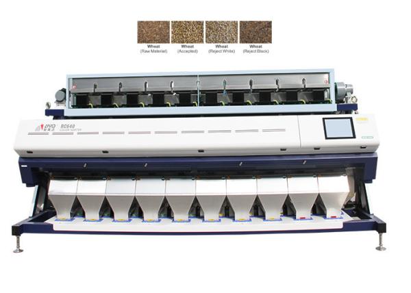 Cheap High Luminance Wheat Color Sorter Machine Humanized Design User - Friendly for sale