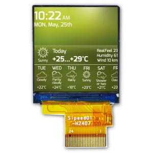 Best 240*240 Small LCD Screen 1.3 Inch Custom LCD Display With Wide Viewing Angle wholesale